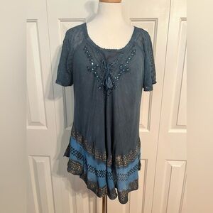 NWT Sakkas 100% cotton tunic